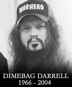 11 Years Ago Today, Dimebag Darrell was shot onstage in Ohio, while planning with his band Damageplan. 25-year-old former Marine Nathan Gale, using a Beretta 92FS / Beretta M9 pistol, shot Abbott three times in the head, killing him instantly. It was first thought that Gale was upset of the breakup of Pantera, however a later theory was that Gale believed Abbott had stolen a song that he had written. -Bateman | Death Row Art Show