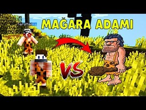 MAĞARA ADAMI OLDUK ! 👯‍♂️ - TAŞ DEVRİ CRAFT 1