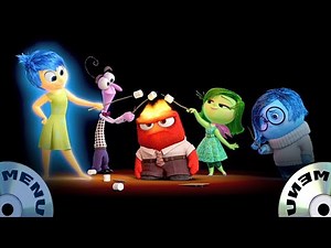Inside Out DVD and Blu-Ray - Menu Walkthrough's