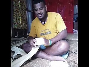 UU204 MATAI Assignment: process of weaving a Traditional Fijian Mat.