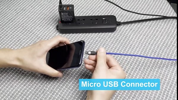 10 Ft USB C Multi Fast Charging Cable Universal USB Cellphone Cables 4 in 1 Charging Cord with Lightning*2+Type C+Micro USB Nylon Braided Charger Cord Adapter for Apple iOS iPhone/Android/Samsung