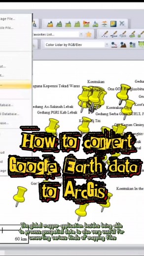 #learnontiktok #tutorial How to convert Google Earth data to ArcGis shapefile data #data #spatial #googleearth #arcgis #mapping #map #gis #geospatial #geography #tipsandtricks #geology #urbandesign #survey #viralvideo #foryoupage