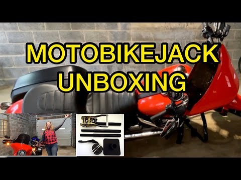 MotoBikeJack Review - lifting my 700lb Harley Davidson
