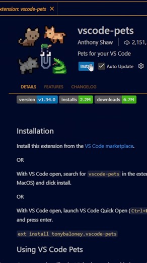 Edwin Valdez on Instagram: "“VSCode ya no es solo código… ahora tengo un T-Rex caminando en mi editor 🦖💻 Sí, puedes tener tu propia mascota en VSCode. Un click… y boom. #programacion #vscode #vscodepets #tecnología #devlife #coding #fyp #paratí #devmexico #softwaredeveloper #humor"