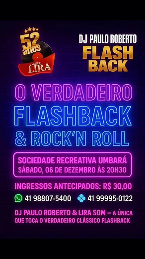 Dj paulo roberto flash back on Reels