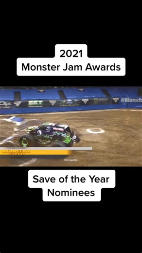 Voted for the Save of the Year at the 2021 Monster Jam Awards! 🏆🔥 #MonsterJam #SaveoftheYear #GameChanger | Lucy Fox