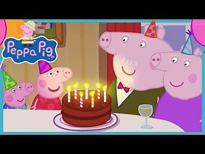 Peppa Visits Grandpa Pig on His Birthday | Travel with Peppa