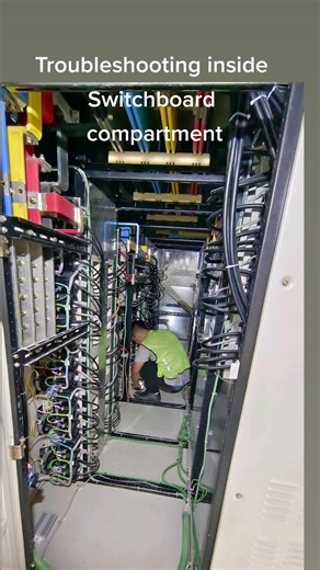 Inside a Switchboard Compartment: Visual Insights