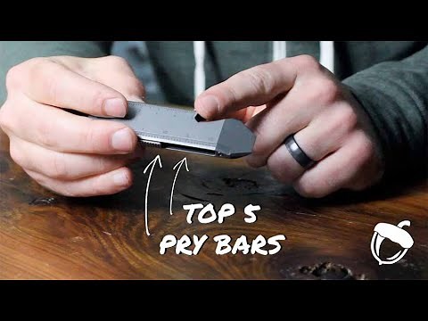 Top 5 EDC Pry Bars *MUST WATCH!*