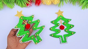 7.2K views · 181 reactions | Tree Making With Glitter Foam Paper | How To Make Christmas Mini Tree For Room Decor #TreeMaking #TreeMakingWithGlitter #MiniTreeForChristmas | Mr. Creator | Facebook
