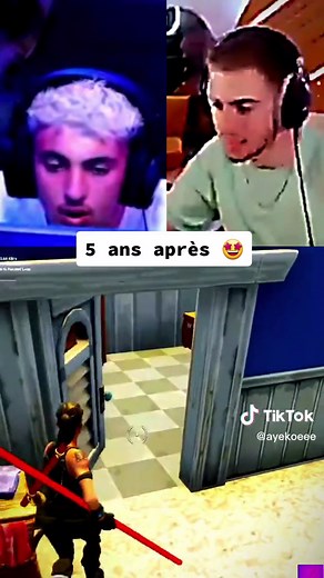 5 ans après 🤩 #michou #michou_yt #inoxtag #inoxtagleshinobi #inox #inoxtagetmichou #fortnite #mapchapitre1 #creatif2 #chapter1 #pourtoi #foryou #fyp #fypシ #rival #capcut