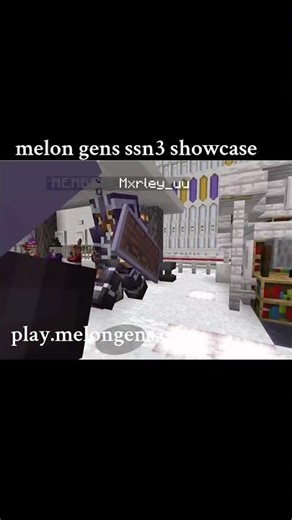 ip play.melongens.com SHOWCASE SSN 3🫣🫣 #viral #funny #mc #minecraft #showcase