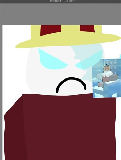FW Day 6 of drawing show/game characters until I get good at digital art #blocktales #cruelking