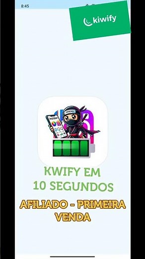 ✅ KWIFY PRIMEIRA VENDA AFILIADO | PASSO A PASSO em 10 SEGUNDOS #kwify #afiliadoshopee #afiliados