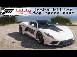 Hennessey venom F5 - FASTEST HIGHWAY BUILD AND TUNE - JESKO KILLER - FORZA HORIZON 5