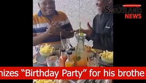 Ncandweni Christ Ambassadors lead singer Timothy Myeni organizes “Birthday Party” for his brother Mzwakhe Myeni. BY BONGIWE DLAMINI Swaziland News,21st November 2025 MBABANE:Timothy Myeni, the lead singer of Ncandweni Christ Ambassadors organized the “Birthday Party” for his brother Mzwakhe Myeni. The former MP demonstrated love his brother and organized the party on Thursday. http://www.swazilandnews.co.za/fundza.php?nguyiphi=10645 | Swaziland News
