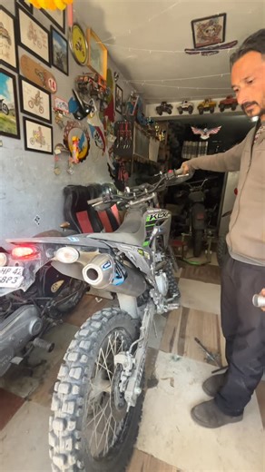 Himalayas hawk on Instagram: "performance exhust on klx230🚀 : : : #bike #ride #bikelife #klx230r #performance #dirtbike #explore #insta #reel #manalı #india #himalayashawk"