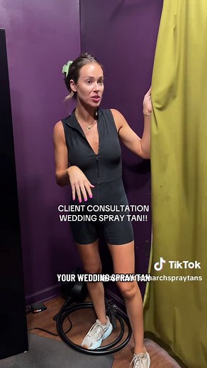 Expert Wedding Spray Tan Consultation for Brides