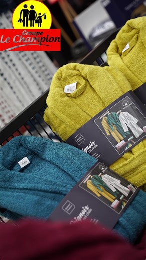 Experience ultimate comfort with our luxurious bathroom robes at Champion Supermarket! So cozy, you'll want to wear them all day! 🛁 Vivez un confort ultime avec nos luxueux peignoirs de bain chez Champion Supermarket! Si doux et confortables, vous voudrez les porter toute la journée! #ChampionSupermarket #SupermarchéChampion #LuxuryRobes #PeignoirsDeBain#universtogo🇹🇬🇹🇬🇹🇬🙌 #togotiktok228🇹🇬 #229🇧🇯
