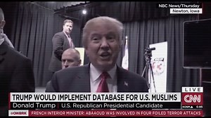 507 reactions · 119 shares | Donald J. Trump does...does not...and does want a federal government religious database. #FlipFlopTrump | John Kasich | Facebook