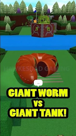 Roblox Build a Boat for Treasure Epic PVP Battle! Giant Worm vs Giant Tank! #babft #roblox