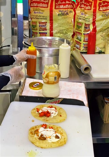 Delicious Sandwiches at Rashed Ali Cafeteria in Dibba