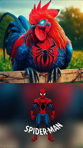 Epic Superhero Roosters! Marvel vs DC Chicken Warriors 🐔🔥 | Avengers & Justice League Mashup