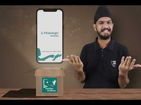 Introducing India's First Deaf Education Application || EduSign Academy