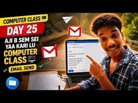 Computer Class Day 25 🖥️ | Aji B Sem Sei Yaa Kari Lu 😂 | Odia Vlog#kundala #kendujhar