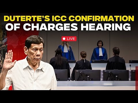 LIVE: ICC Begins Hearing on Duterte Charges Over Deadly Philippines Drug War