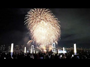 4K・ Tokyo Odaiba Fireworks and Christmas Lights 2022・4K HDR