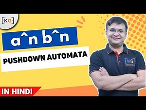 9.4 a^n b^n example | Pushdown Automata | Design PDA in Theory Of Computation | Automata Theory