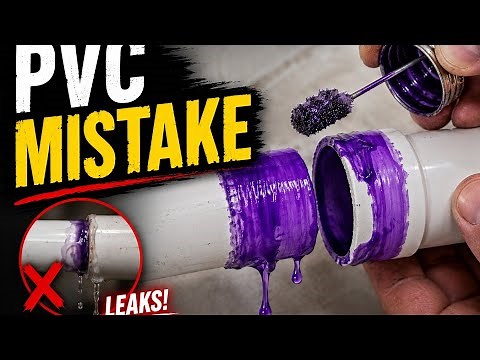 How to Glue PVC 5 steps