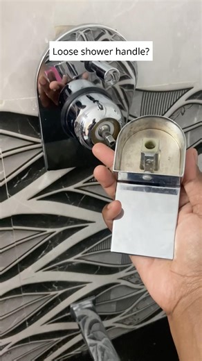 Loose Shower Handle Fixed in Seconds 🚿