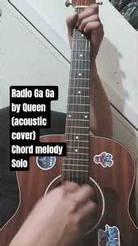Radio Ga Ga by @Queen (acoustic cover) Chord melody Solo #queenalbum #queen #radiogaga #cover