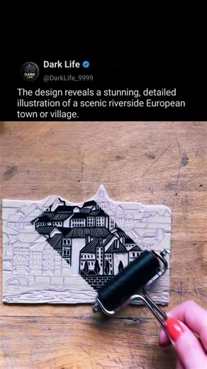 The art of linocut printing! ✒️