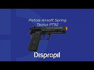 Pistola Airsoft Spring Taurus PT92