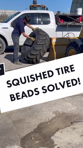 Squished Tire Beads Problem Solved!