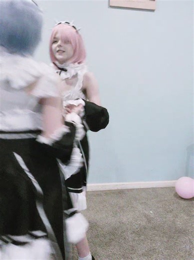 rem ram 💙🩷💙🩷 #cute #rezero #rem ##remram #cosplaygirl | Rem Cosplay