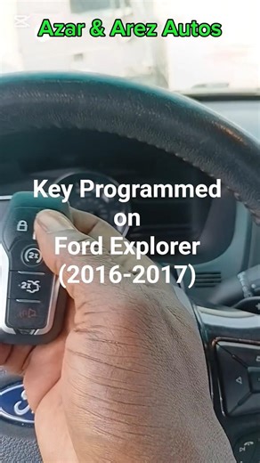 How To Program Key on Ford Explorer 2016-2017