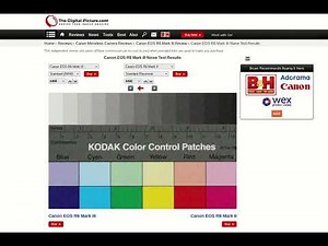 Canon EOS R6 Mark III vs Canon EOS R6 Mark II dynamic range Noise ISO comparison Test