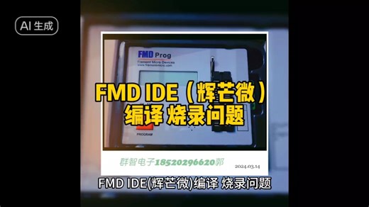 FMD IDE（辉芒微）编译 烧录问题