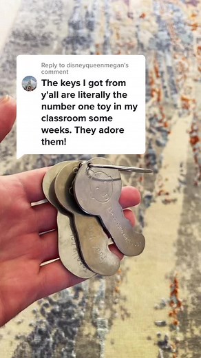 Reply to @disneyqueenmegan Stainless steel metal baby keys review #productreview #sensory #shopsmall #keys #jangle