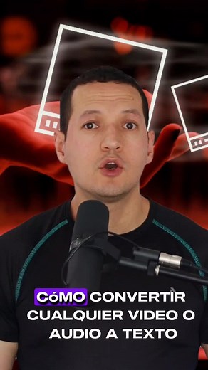 Convierte videos y audios a texto con inteligencia artificial