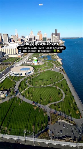 165K views · 13K reactions | Huge Detroit News! A New 22-acre Park...