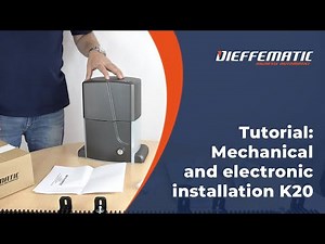 Tutorial: Mechanical and Electronic Installation of the K20