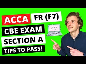 ACCA FR (F7) Specimen CBE exam Section A debrief | How to pass ACCA Financial Reporting |