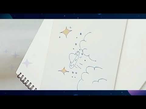 Easy Sci-fic Drawings for Beginners 🌠 || Easy Drawings idea's 💡|| Aesthetic Drawings ✨