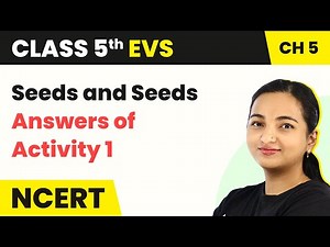 Seeds and Seeds - Answers of Activity 1 | Class 5 EVS Chapter 5 | CBSE 2024-25