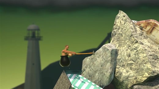 下半身在水缸里用榔头攀岩的游戏是什么游戏